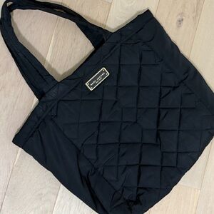 Marc Jacobs quilted tote bag black
